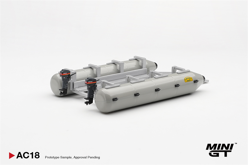  Mô hình Camel Trophy Pontoon Raft tỉ lệ 1:64 MiniGT MGTAC18 