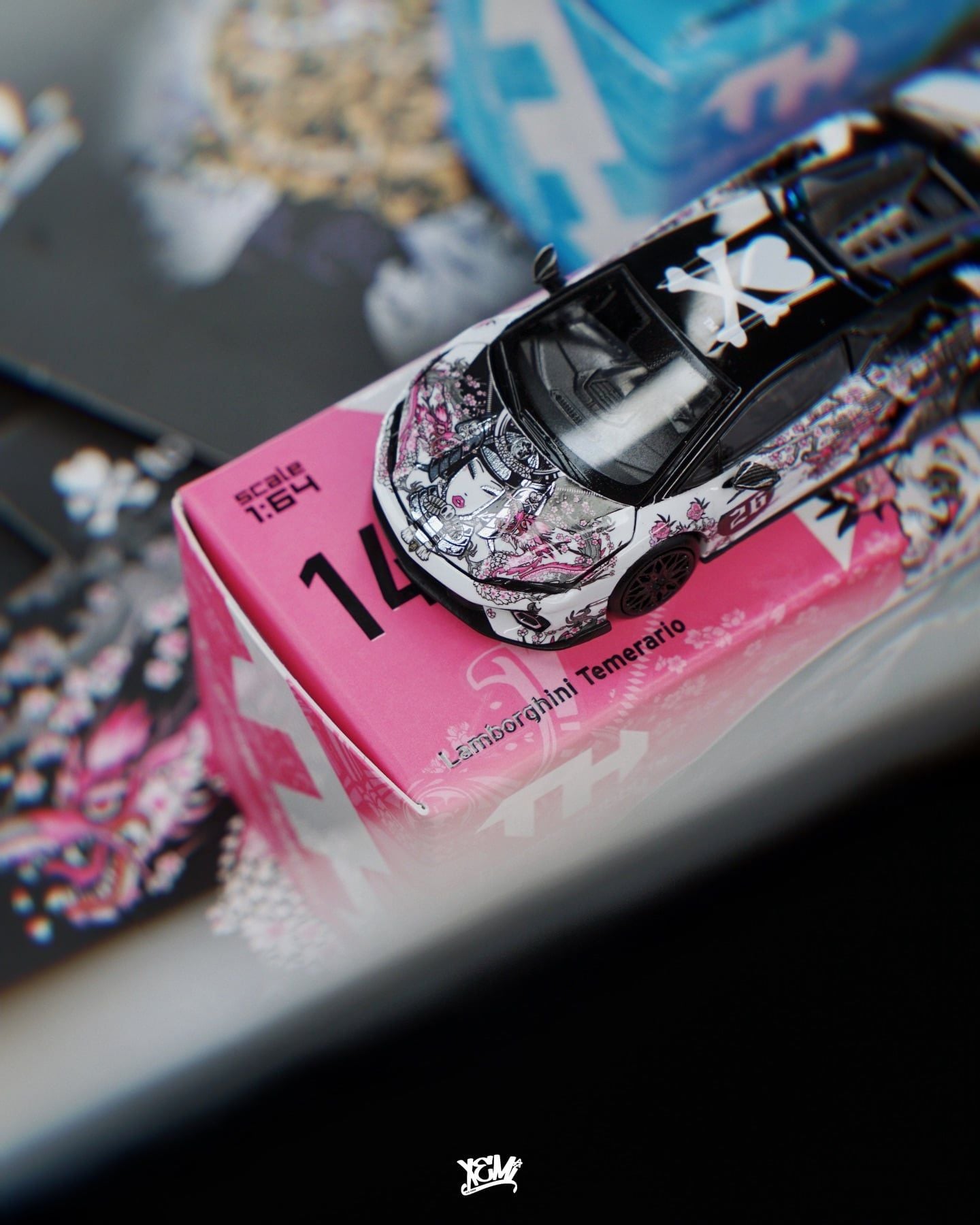  Mô hình xe Lamborghini Temerario Tokidoki HKTCS 2026 tỉ lệ 1:64 Trends Hobby 241082 