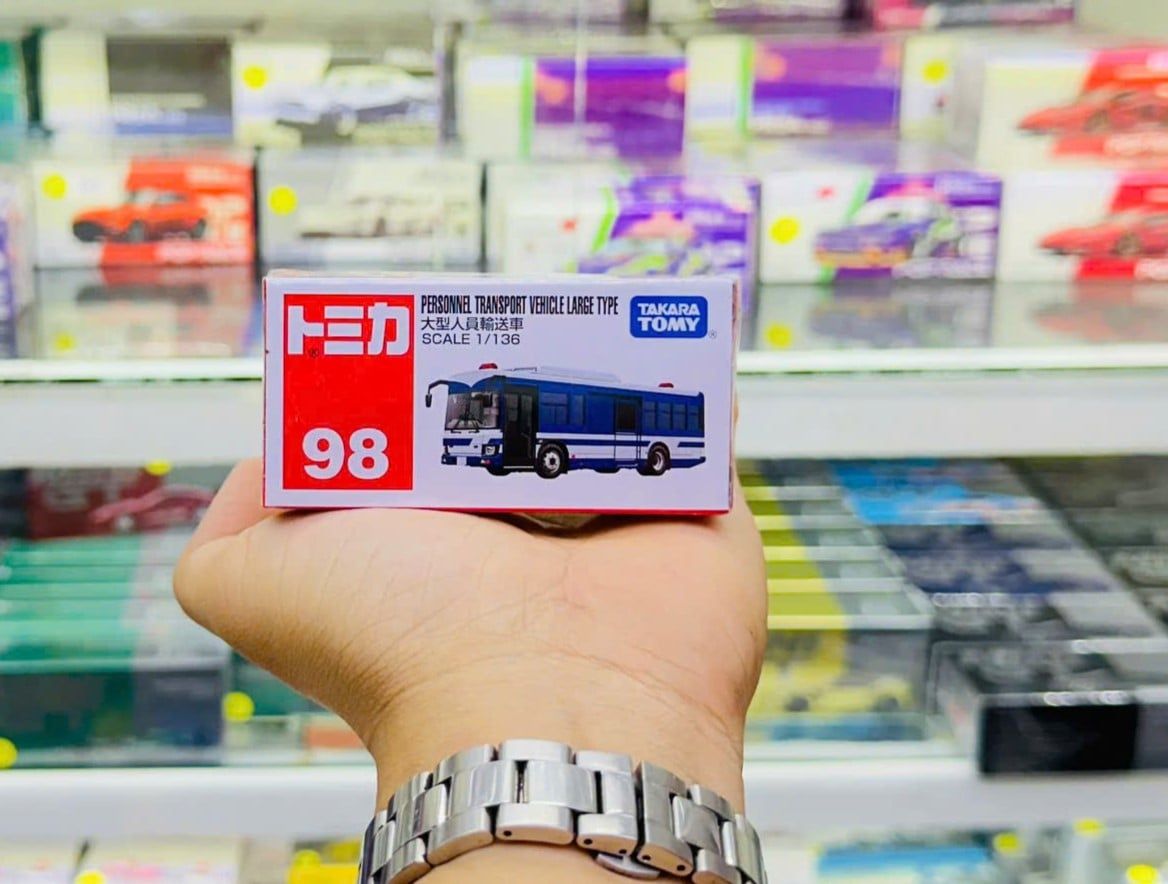  Mô hình xe bus No.98-10 Large Personnel Tomica 798651 