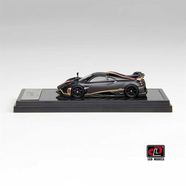  Mô hình xe Pagani Imola Matte Black carbon tỉ lệ 1:64 LCD Model LCD64041-MBC 