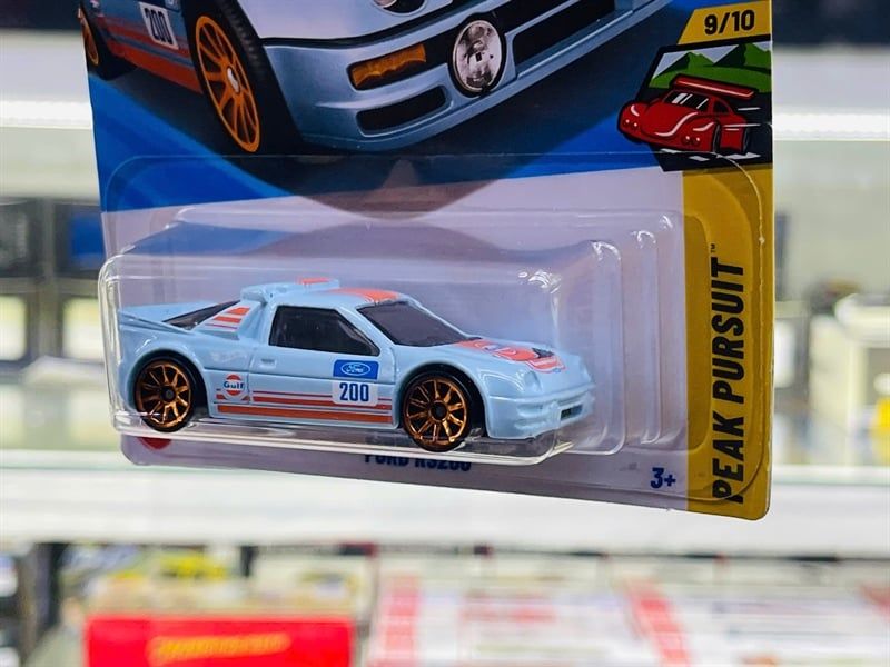  Mô hình xe Ford RS200 Hotwheels kim loại có bản quền chính hãng tỉ lệ 1:64 C4982-FO 