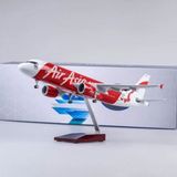  Mô hình máy bay Asia Air A320-200 có bánh xe kích thước 47cm no led MB47114 