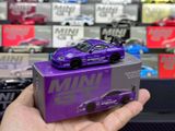  [Hàng Loose] Mô hình xe Toyota Supra (A80) Top Secret GT-300 Top Secret Purple tỉ lệ 1:64 MiniGT MGT01067 