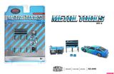  Set mô hình dụng cụ Metal Tools (Blue) - Set A tỉ lệ 1:64 American Diorama AD-2449 