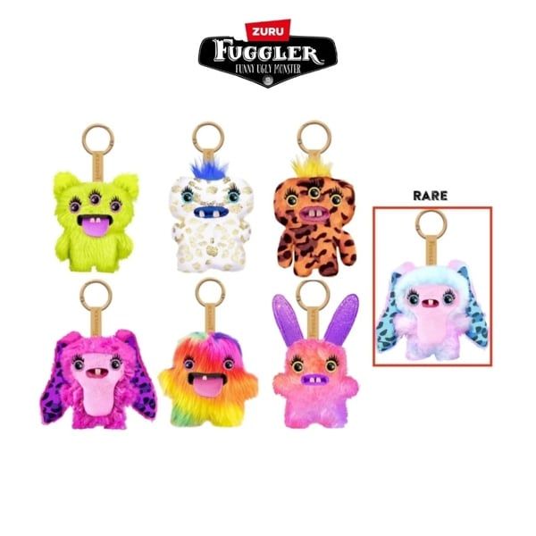  Đồ Chơi Sưu Tầm Hộp Mù ZURU TOYS Fuggler Baby Baddies Keyrings 5