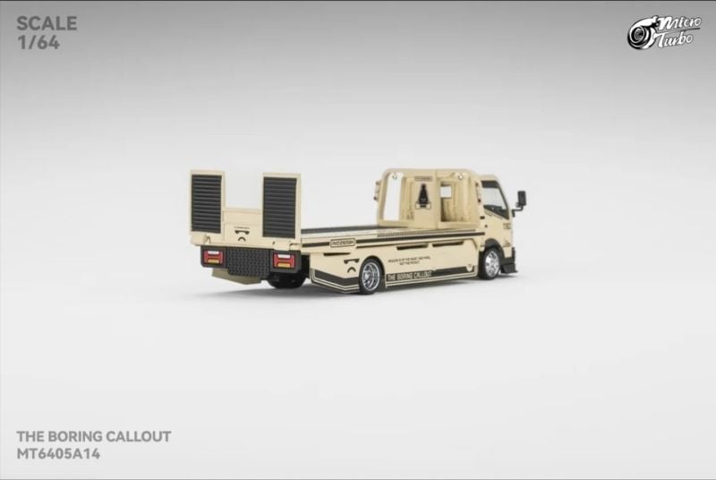  Mô hình xe tải cứu hộ thớt trượt H300 The Boring Concept tỉ lệ 1:64 Micro Turbo MT6405A14A 