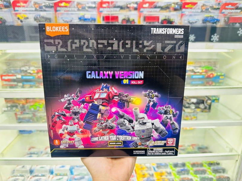  Set 9 box mô hình lắp ráp Blokees Model Kits Transformers 71100 Galaxy Version 01 Roll out 