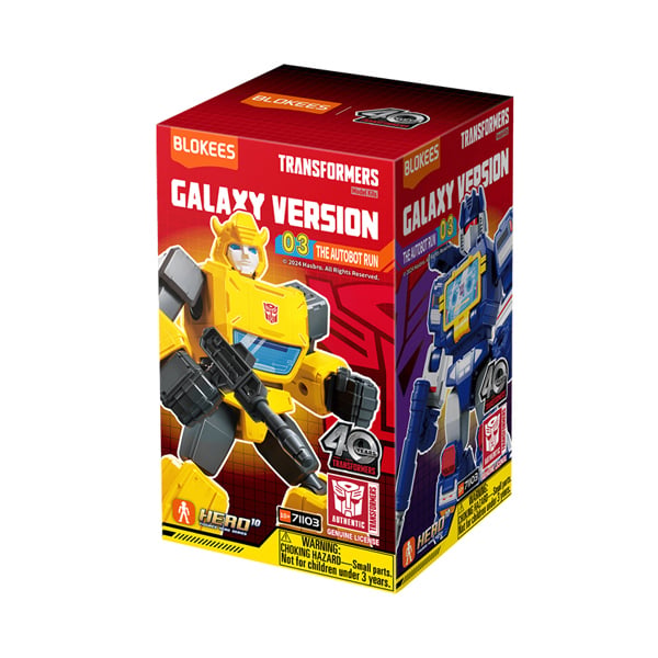  Mô hình lắp ráp serries Transformers Galaxy Version 03 The Autobot Run Blokees 71103 