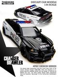  Mô hình xe ô tô tỉ lệ 1:64 Dodge Charger “Brawler” no.440 LSPD Police Car Die-Cast TIME MICRO x PSC DESIGN TM648203 