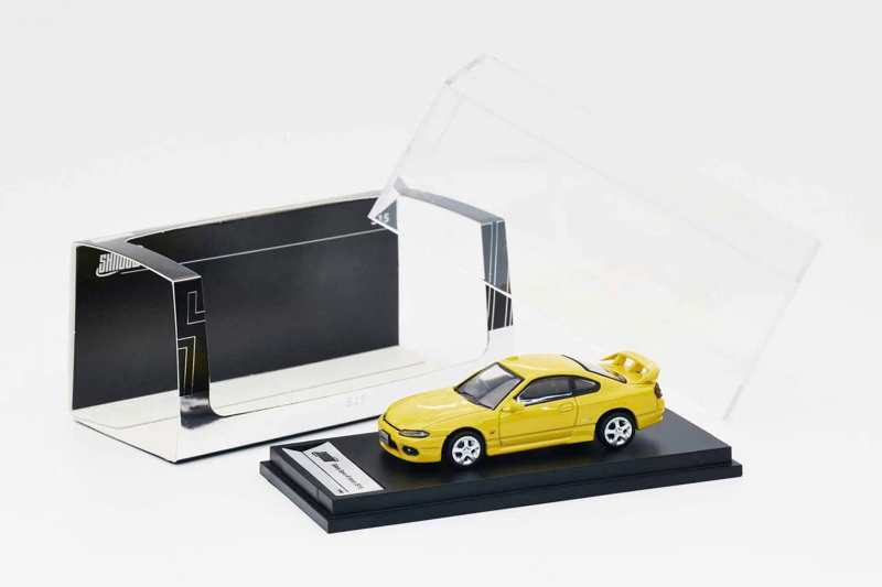  Mô hình xe Nissan S15 Yellow tỉ lệ 1:64 Shadow LL-051-239 