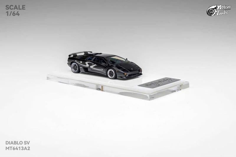  Mô hình xe Lamborghini Diablo SV tỉ lệ 1:64 Microturbo MT6413A2 