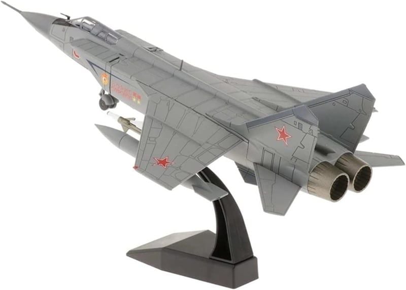  Mô hình máy bay chiến đấu Soviet Russia MiG-31 Foxhound supersonic interceptor tỉ lệ 1:72 Ns models MBQS059 