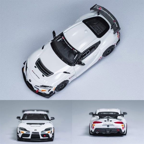  Mô hình xe Toyota GR Supra GT4 EVO2 Limited 599pcs each tỉ lệ 1:64 Rhino Model OT64854 