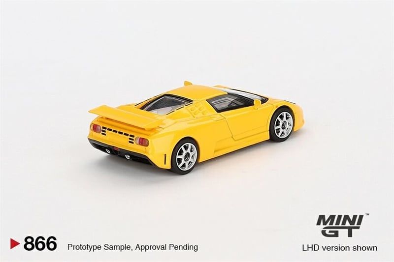  [Hàng Loose] Mô hình xe Bugatti EB110 Super Sport Giallo Bugatti tỉ lệ 1:64 MiniGT MGT00866 