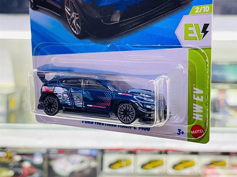  Mô hình xe Ford Mustang Mach E 1400 Hotwheels kim loại có bản quyền chính hãng tỉ lệ 1:64 C4982-FO 