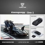 Mô hình xe ô tô Koenigsegg One:1 mở được nắp máy tỉ lệ 1:64 Timetop TT644814 