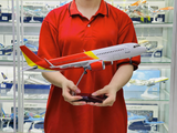  Mô hình máy bay VJ Air Airbus A320 47cm 1:130 No LED 47cm MB47088 