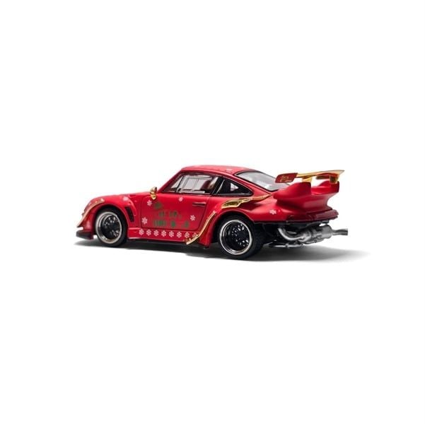  Mô hình xe Porsche RWB 993 Christmas ver 2025 Limited to 2,000pcs tỉ lệ 1:64 ModelModel OT64696 