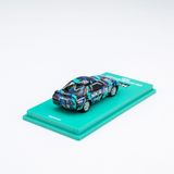  Mô hình xe Nissan Skyline GT-R R32 1993 HKS (MOTN Lighting System Front & Rear) tỉ lệ 1:64 Kyosho 