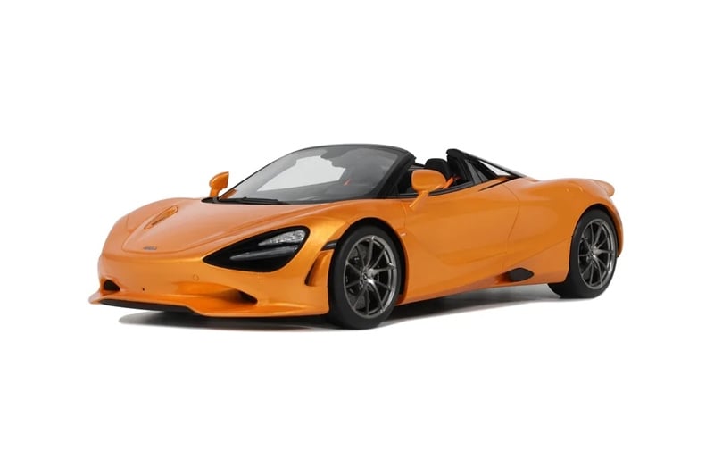  Mô hình xe McLaren 750S Spider 2024 Orange tỉ lệ 1:18 GT Spirit GT488 