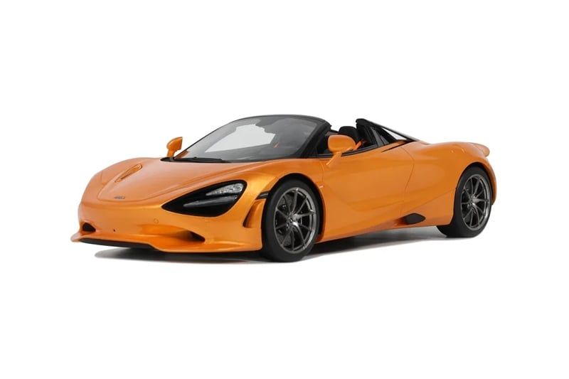  Mô hình xe McLaren 750S Spider 2024 Orange tỉ lệ 1:18 GT Spirit GT488 