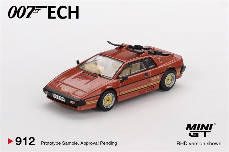  Mô hình xe Lotus Esprit Turbo English China Edition Blister Packaging bản card tỉ lệ 1:64 MiniGT MGT00912-007ECH 