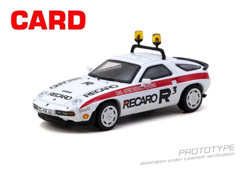  Mô hình xe Porsche 928 S -- Safety Car tỉ lệ 1:64 Tarmac Works T64G-083-SC 
