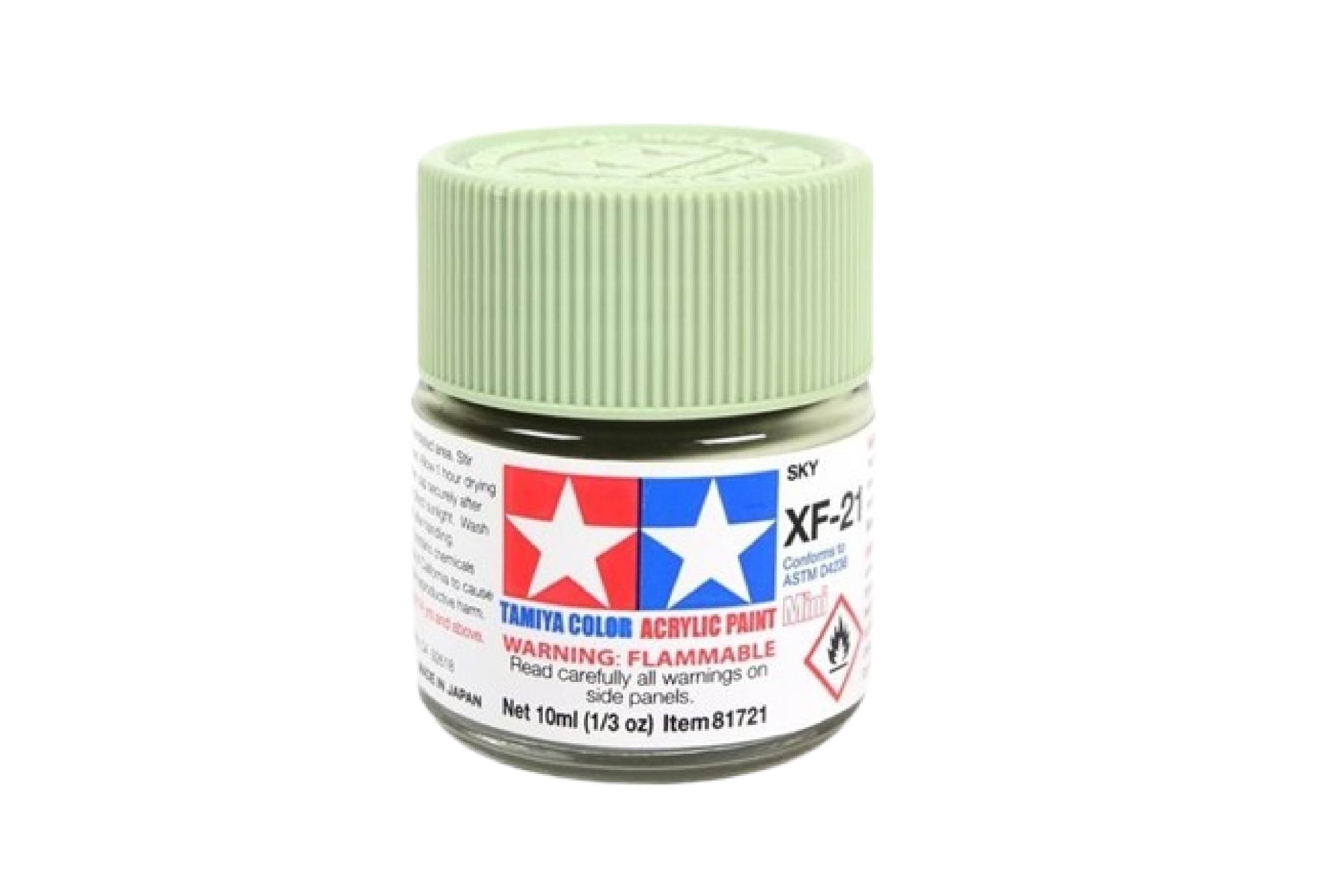  Acrylic mini xf21 sky sơn mô hình màu sky 10ml Tamiya 81721 