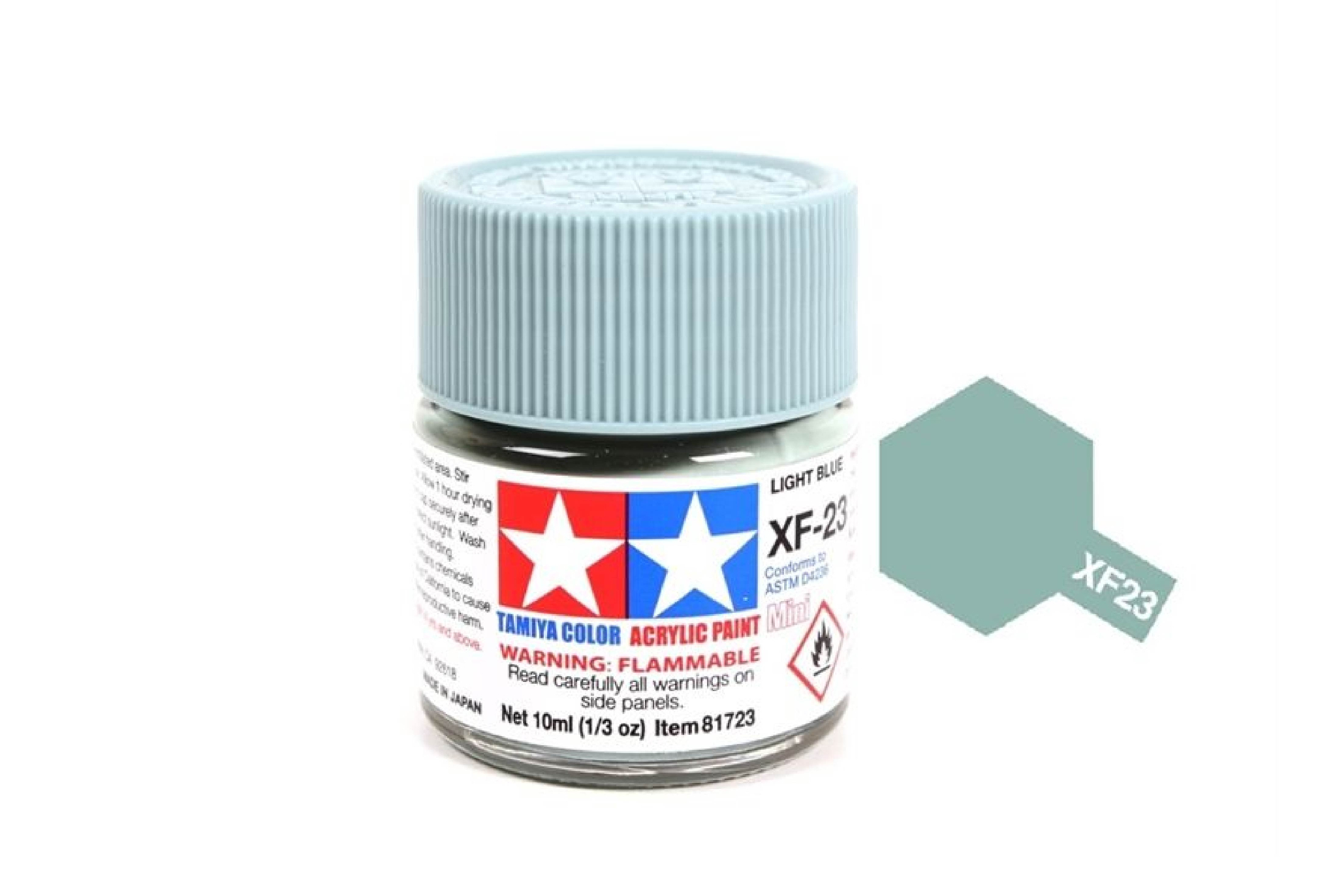  Acrylic mini xf23 light blue sơn mô hình màu xanh dương nhạt 10ml Tamiya 81723 