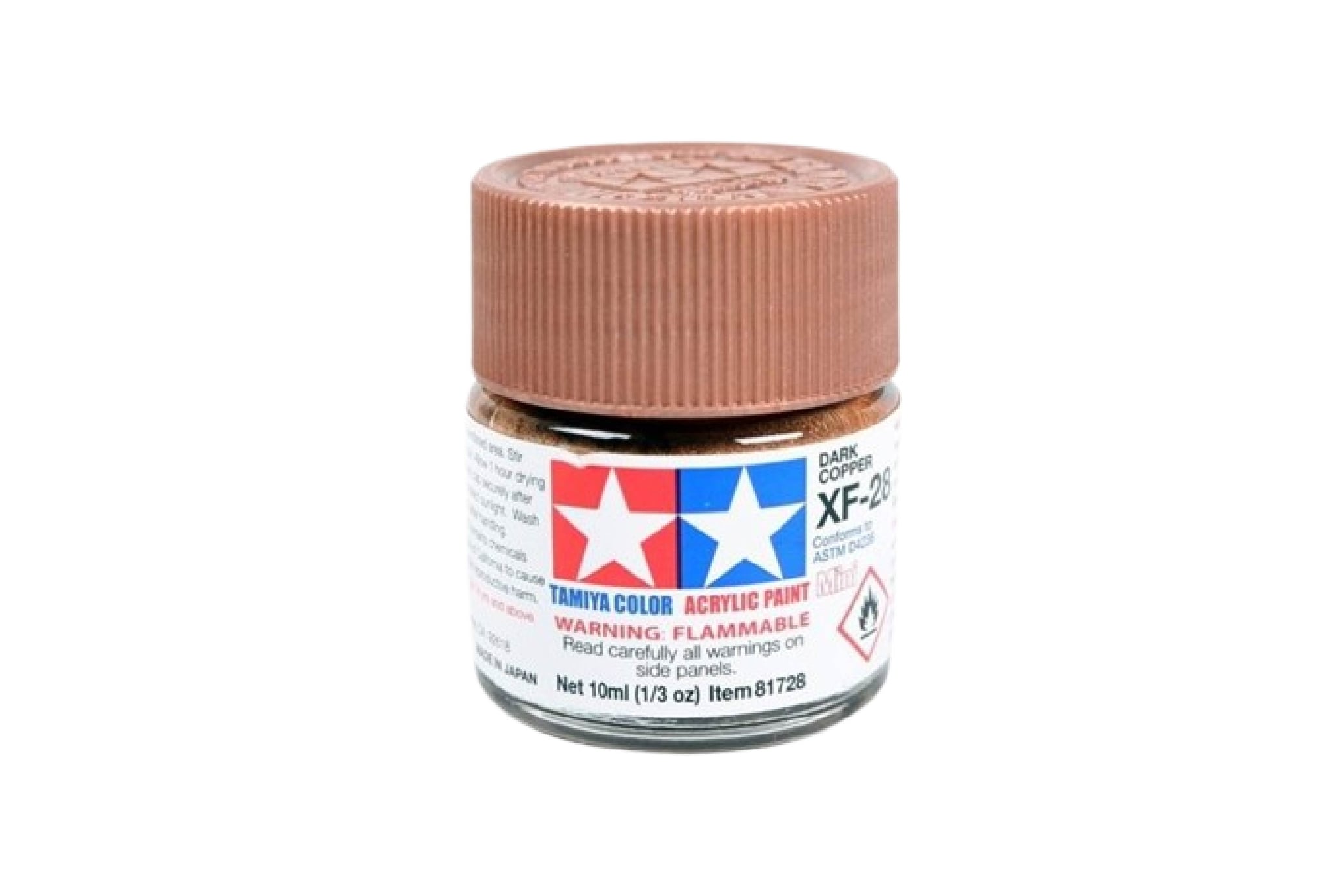  Acrylic mini xf28 dark copper sơn mô hình màu đông đậm 10ml Tamiya 81728 
