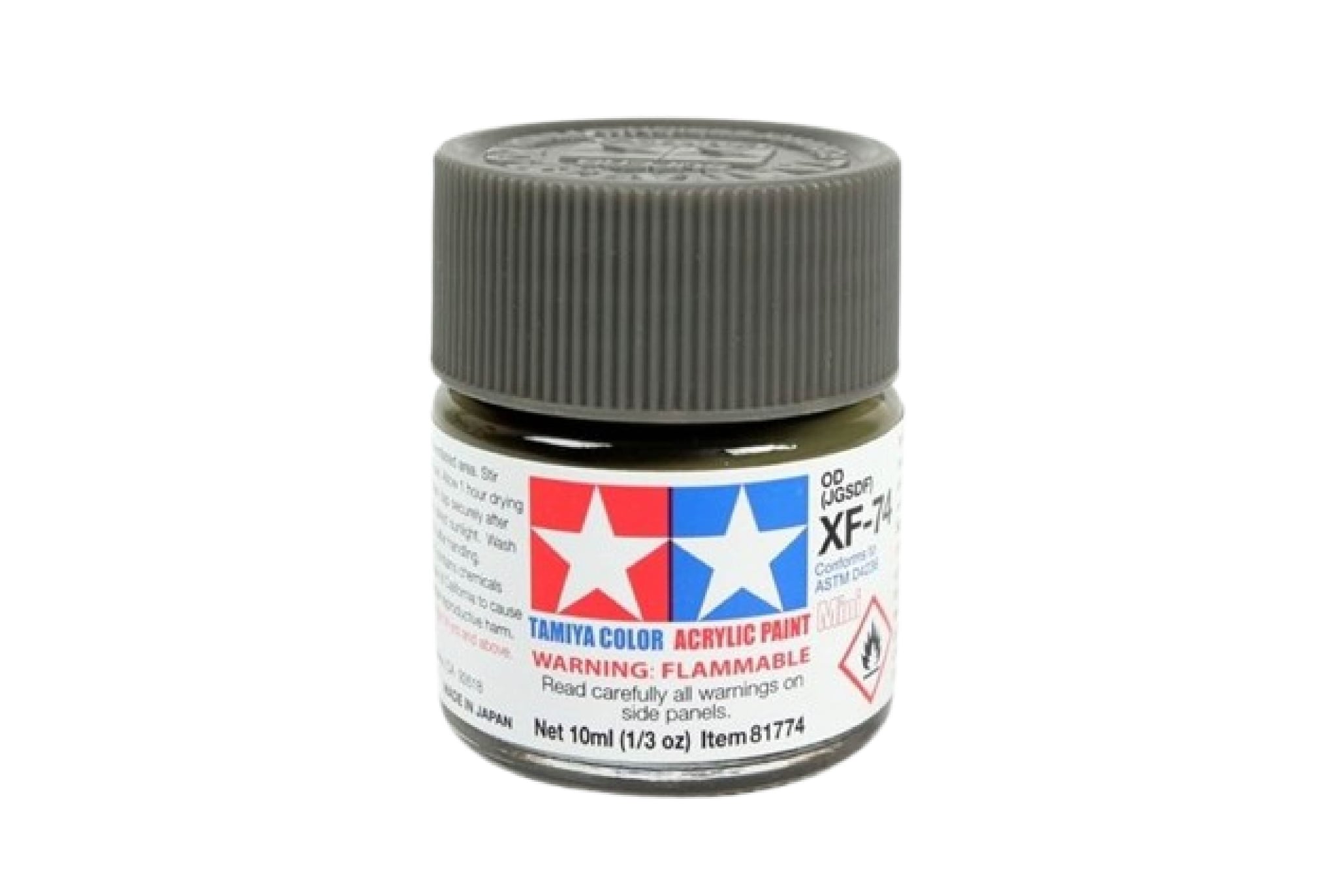  Acrylic mini xf74 olive drab sơn mô hình màu xanh olive 10ml Tamiya 81774 