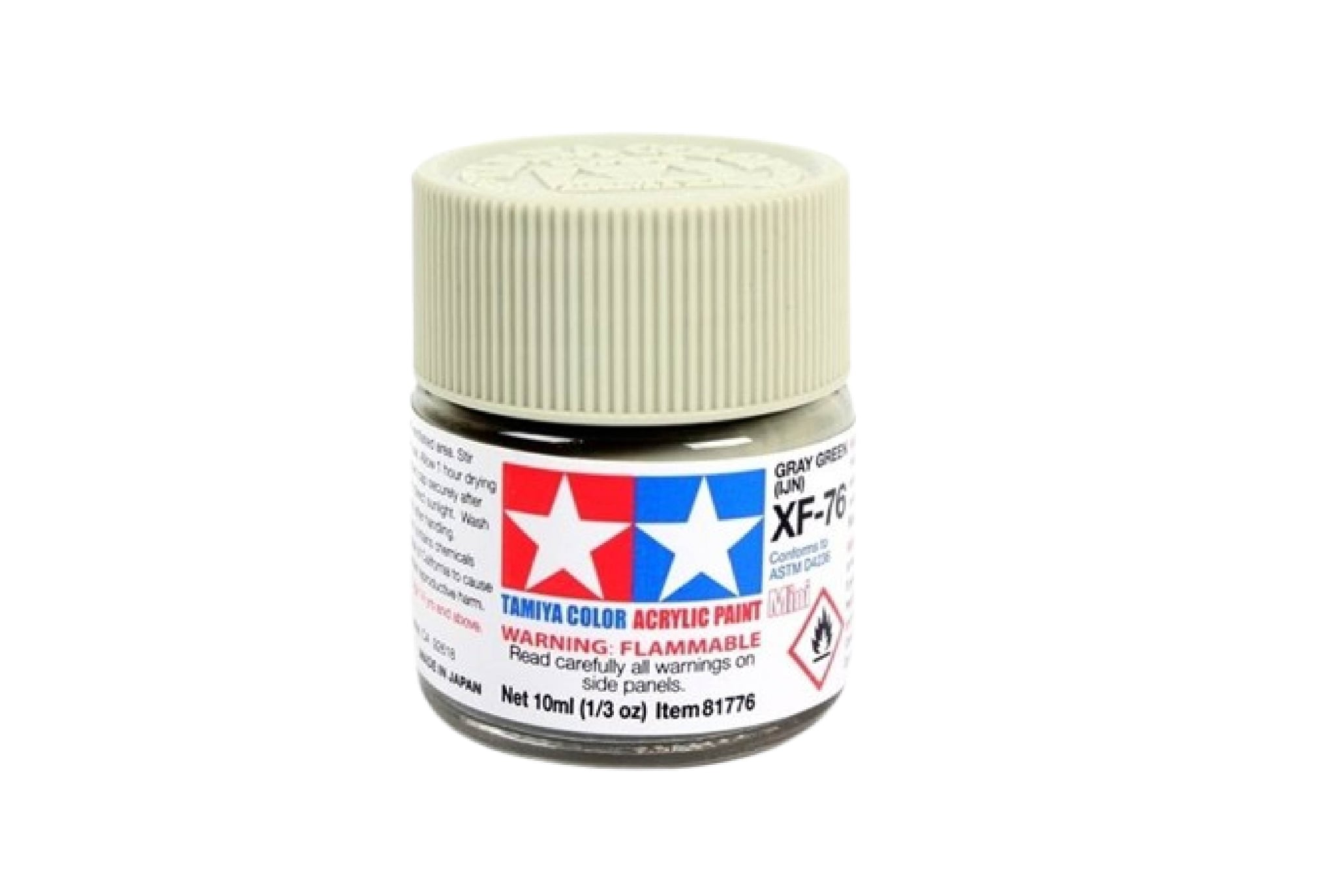  Acrylic mini xf76 gray green ijn sơn mô hình màu xám xanh 10ml Tamiya 81776 