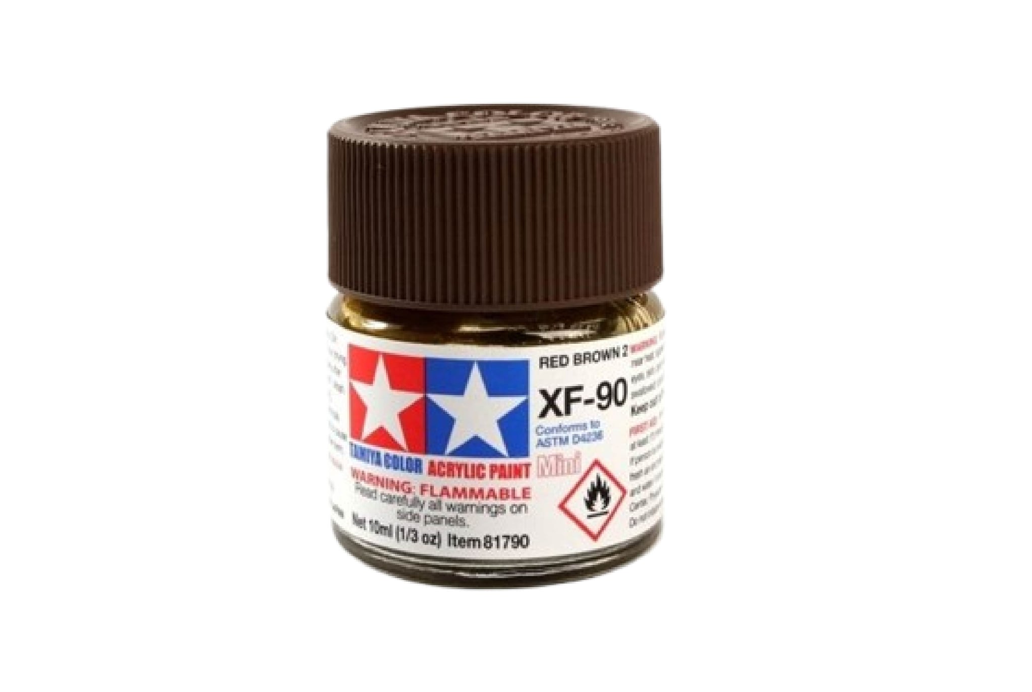  Acrylic mini xf90 red brown 2 sơn mô hình màu đỏ nâu 2 10ml Tamiya 81790 