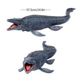  Mô hình khủng long thằn lằn sông Meuse Mosasaurus kích thước 37cm bằng nhựa LX818 