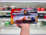  Mô hình xe kéo trailer Man TGS chở siêu xe card tỉ lệ 1:64 Majorette 8503002001 