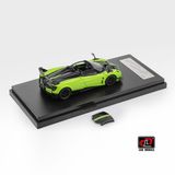  Mô hình xe Pagani Huayra Roadster BC Green tỉ lệ 1:64 LCD64011-GR 