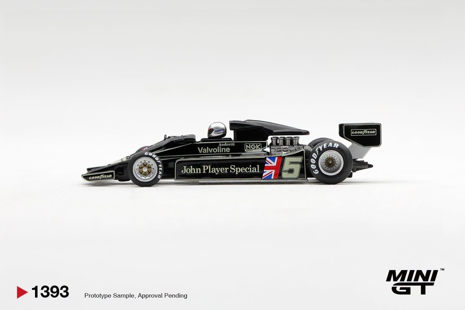  Mô hình xe Lotus 78 #5 Mario Andretti 1977 US GP West Winner tỉ lệ 1:64 MiniGT MGT01393 