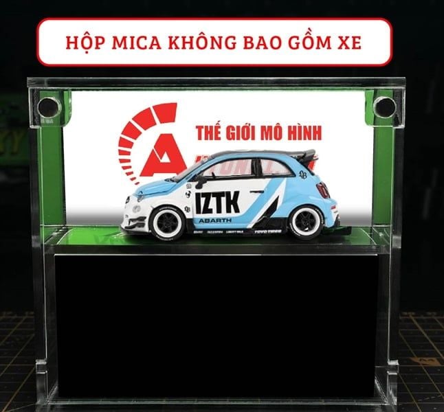  Hộp trưng bày mica các dòng xe MiniGT có khung ảnh tỉ lệ 1:64 Colabox PKC 