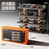  Hộp trưng bày mô phỏng bãi đậu xe nhiều tầng tỉ lệ 1:64 SHOU CANG JIA SCJ143 