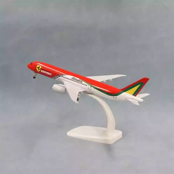  Mô hình máy bay Ferrari Alitalia Boeing B787 20cm có bánh xe MB20145 