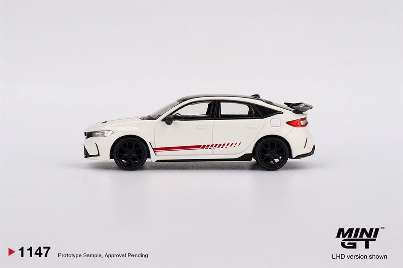  Mô hình xe Honda Civic Type R Ultimate Edition bản card tỉ lệ 1:64 MiniGT MGT01147 HAVE CHASE 