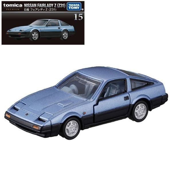  Mô hình xe Nissan Fairlady Z Z31 No.15 tỉ lệ 1:64 Tomica Premium PRM 936374 