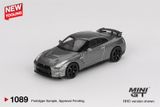  Mô hình xe Nissan GT-R 2013 Dark Metal Gray (NISMO R35 CRS Version) tỉ lệ 1:64 MiniGT MGT01089 