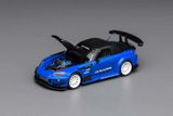  Mô hình xe Honda S2000 J'S RACING Apex Blue Pearl tỉ lệ 1:64 Motorhellix M65152 