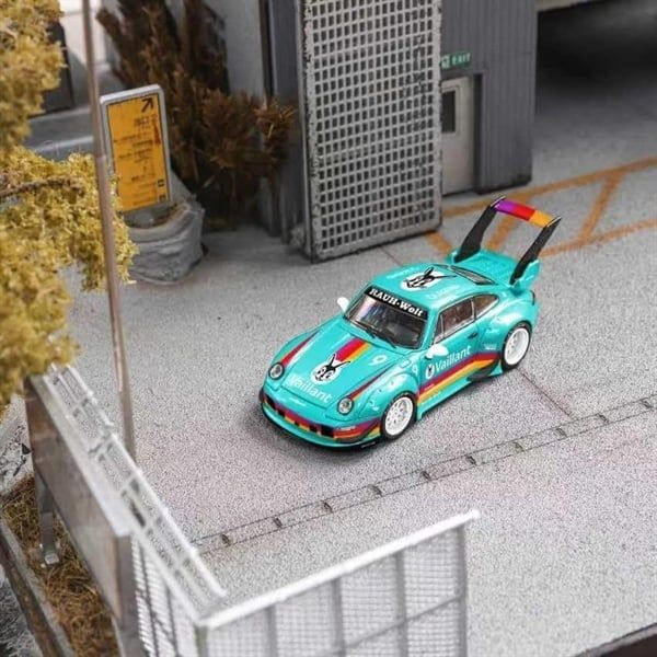  Mô hình xe Porsche RWB 993 Rauh-Welt custom Limited To 999pcs tỉ lệ 1:64 Star model OT64767 