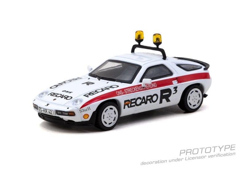  Mô hình xe Porsche 928 S -- Safety Car tỉ lệ 1:64 Tarmac Works T64G-083-SC 
