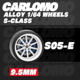  Phụ kiện độ bánh cho xe mô hình Carlomo Wheels S-Class kích thước 9,5mm bằng kim loại tỉ lệ 1:64 Carlomo S0 