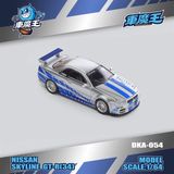  Mô hình xe Skyline GT-R R34 Z-Tune Fast and Furious Paul Livery tỉ lệ 1:64 Demon King Auto DKA-054 