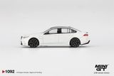  Mô hình xe BMW M5 Alpine White tỉ lệ 1:64 MiniGT MGT01092 