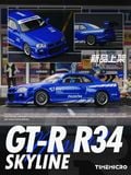  Mô hình xe Nissan Skyline GT-R R34 tỉ lệ 1:64 Time micro TM800507 